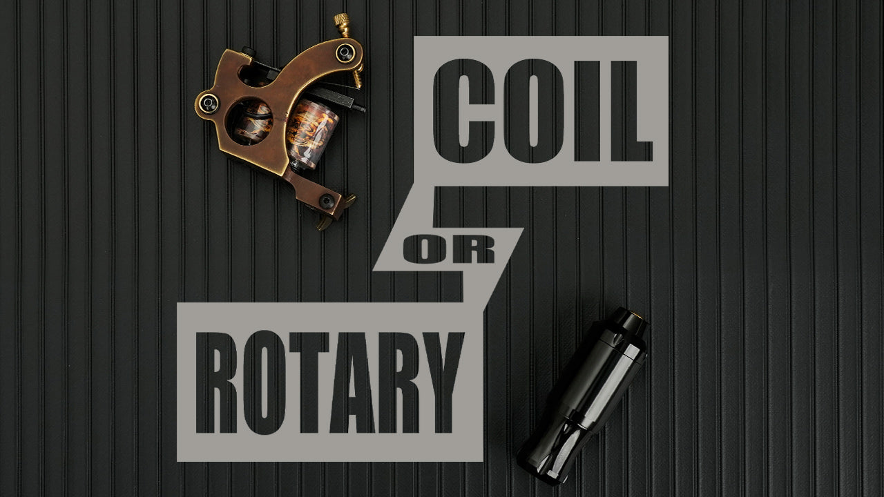 Rotary vs Coil Tattoo Machine – Dragoart Tattoo Coil vs rotary tattoo machine