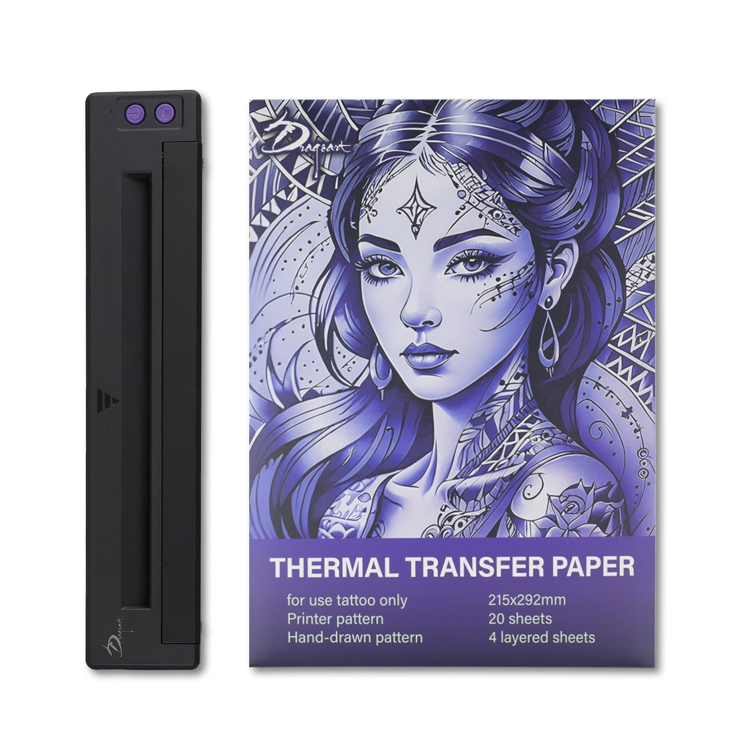 Dragoart P19 Wireless Bluetooth Tattoo Stencil Printer