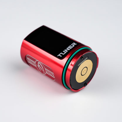 Dragoart Tuner red wireless tattoo machine battery pack with 2200mAh