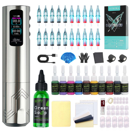 Dragoart Urban II Tattoo Beginner Wireless Tattoo Kit
