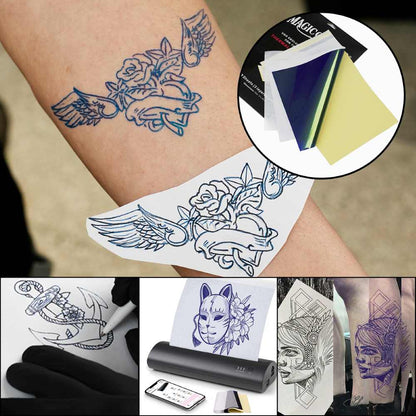 Precision Made Easy: Magic Creator Tattoo Stencil Paper – Dragoart