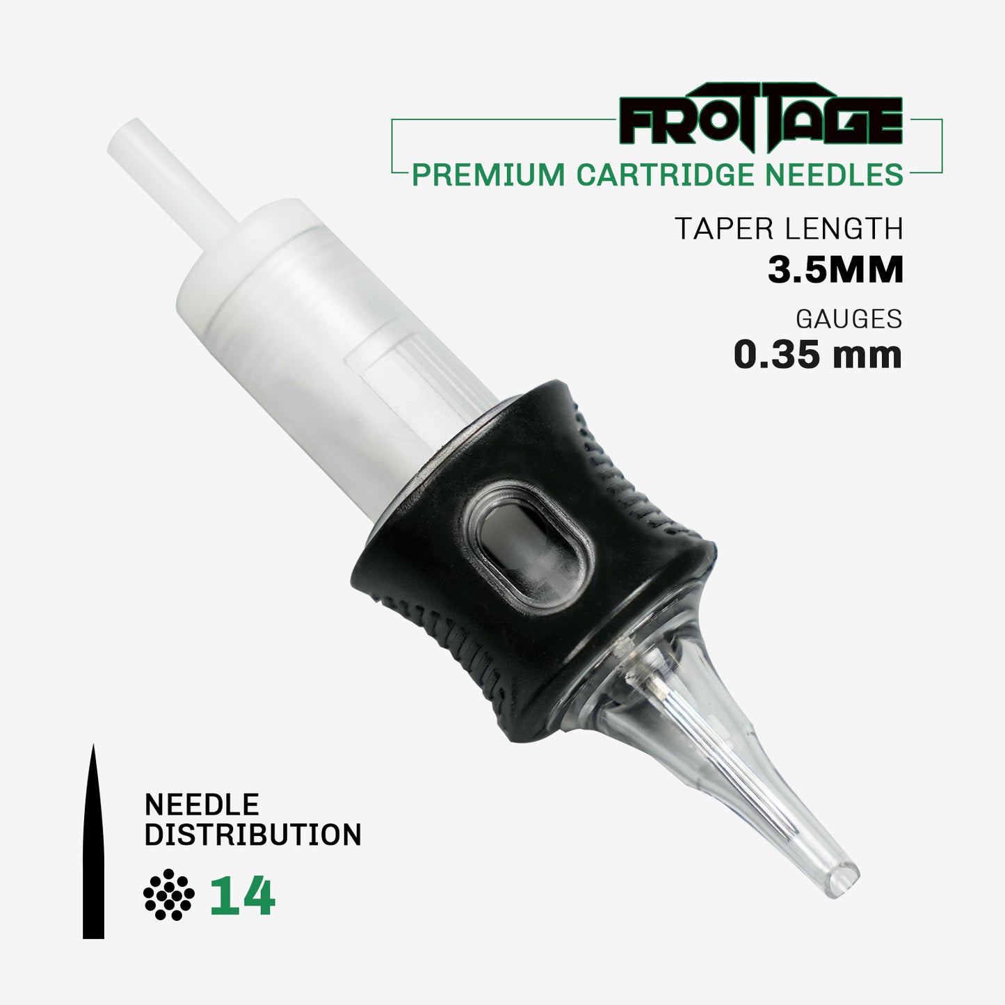 Frottage Tattoo Cartridge Needle - Round Shaders