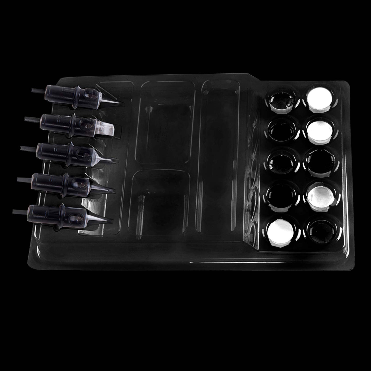Disposable Tattoo Ink Tray for Black and Gray Tattoo 25 pcs/pack