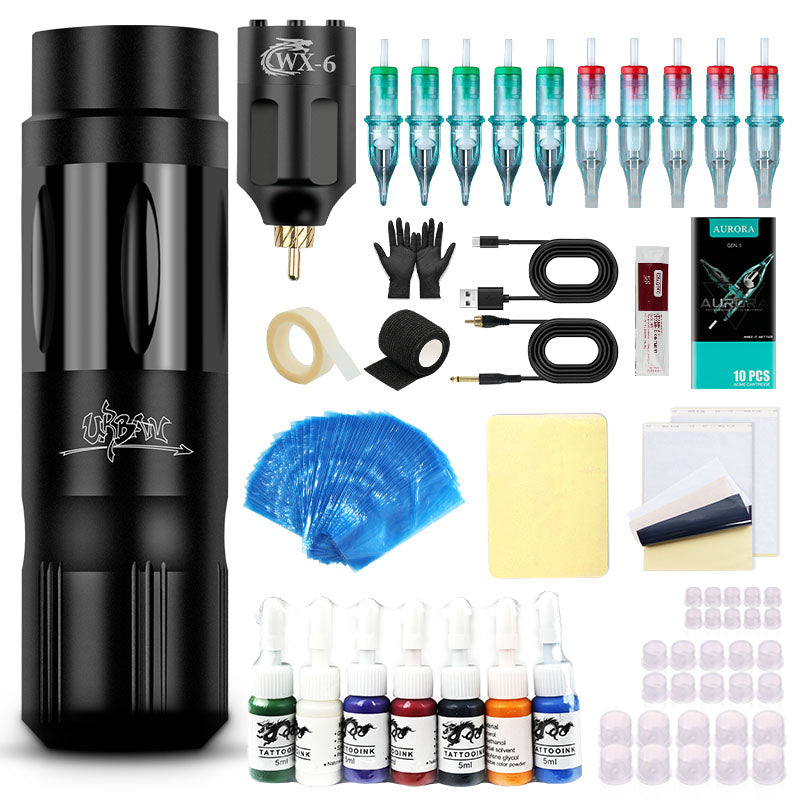 Tattoo Kit: Dragoart Urban Wireless Tattoo Machine Kit – Dragoart