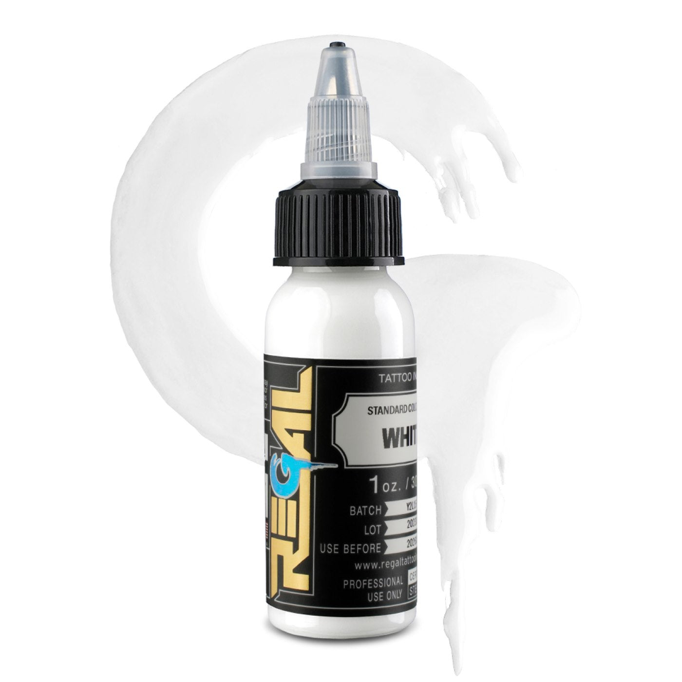 Liquid White Layout Ink Tattoo Ink - White - Regal Ink – Dragoart Tattoo